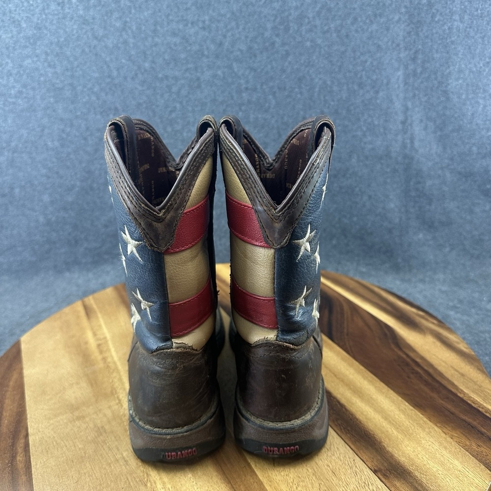Lil' Rebel by Durango Little Kids' Flag Western Boot Size 1 DBT0159 - Picture 7 of 14